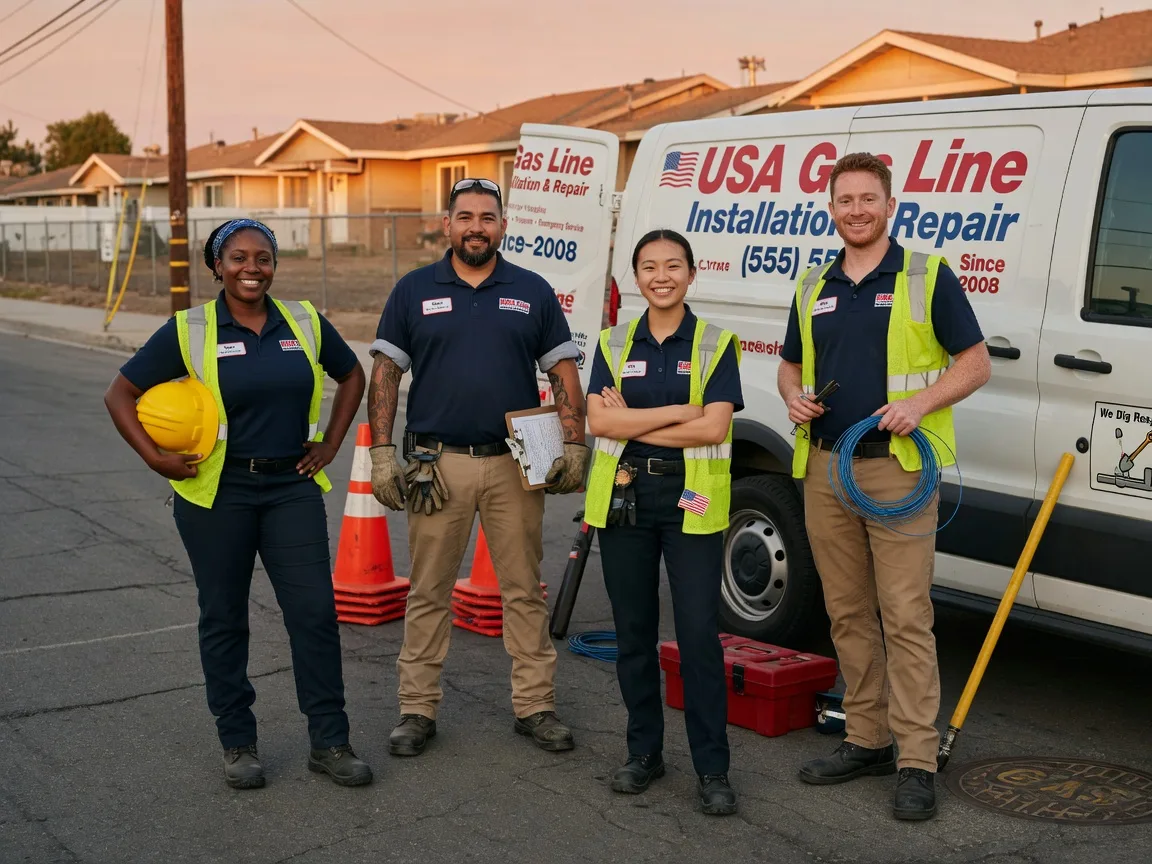 Gas Line Installation company in Clarksville, IN